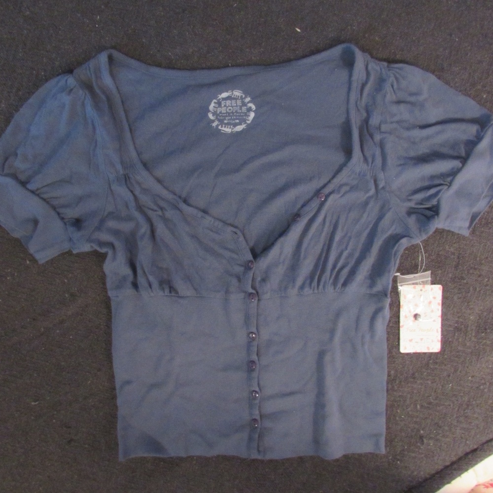 Free people button down shirt
